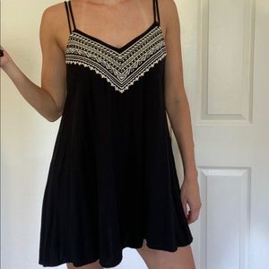 American Eagle Black Sun Dress (M)